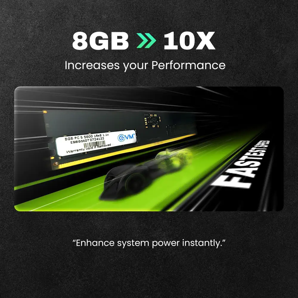 EVM Desktop Ram 8GB DDR5 5600Mhz view 4